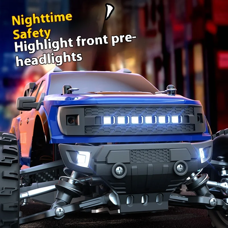 Фирменный продукт Delin Speed Yu Co 4WD 1/18 Карбоновая щетка Бесщеточный Высокомощный Высокоскоростной RC Модель гоночного автомобиля для внедорожного альпинизма