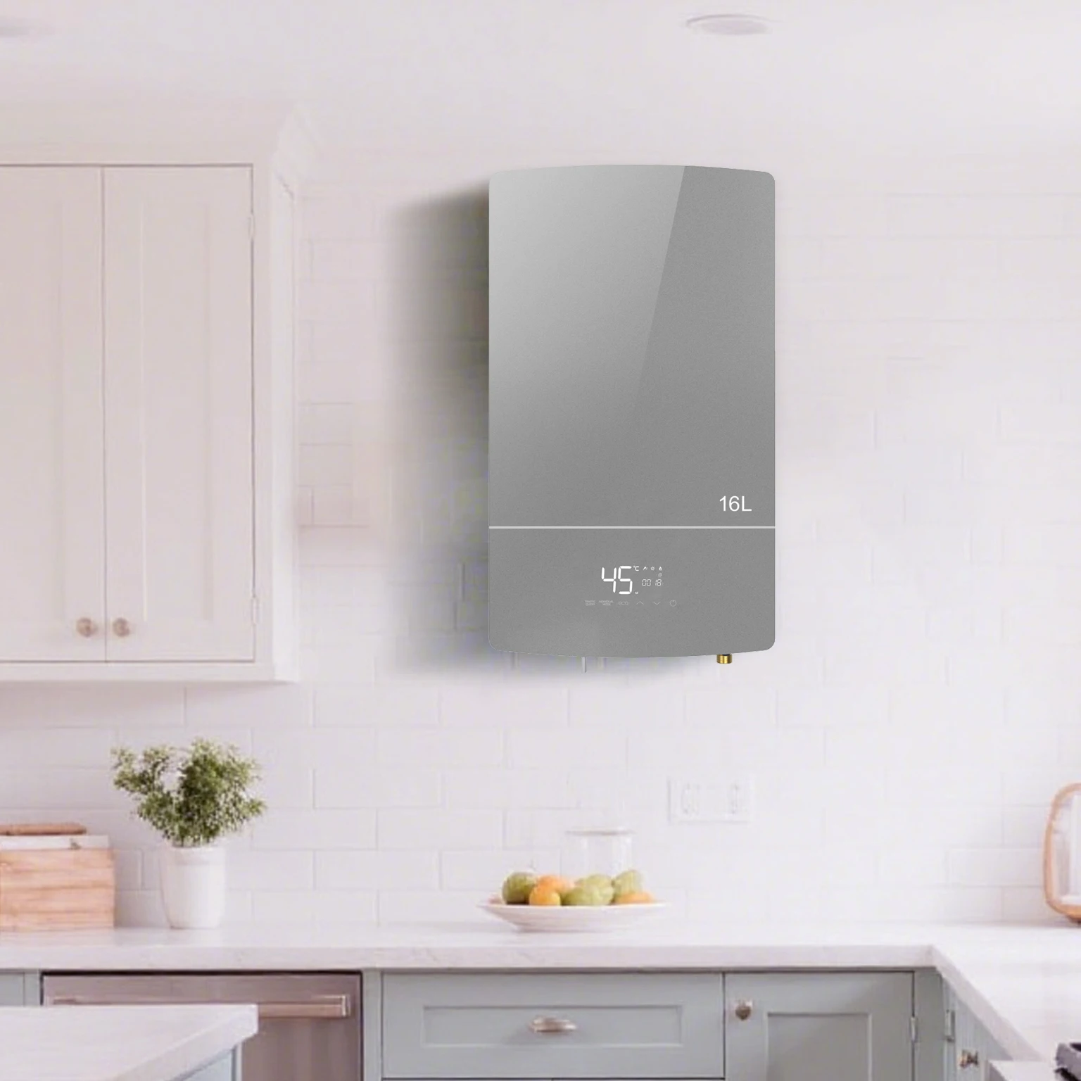 Wholesale Smart Gas Water Heater with Digital Temperature Control Instant Tankless Hot Water for Home