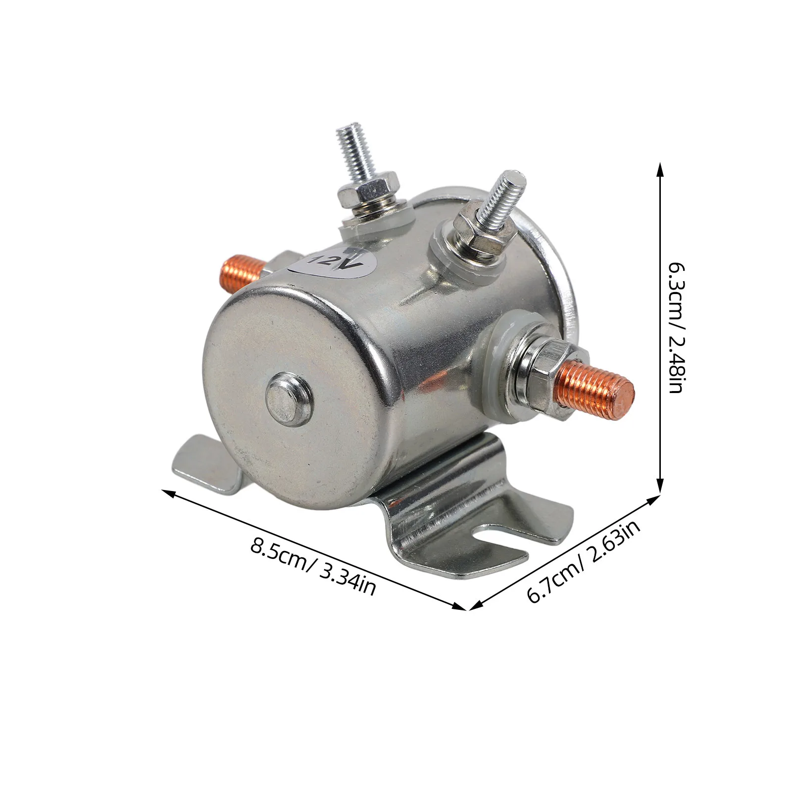 Golf Kart 24V High Power Solenoid Relay Voor Starter Langdurig Gebruik Stabiele Prestaties Vervanging Elektrisch Power Relay