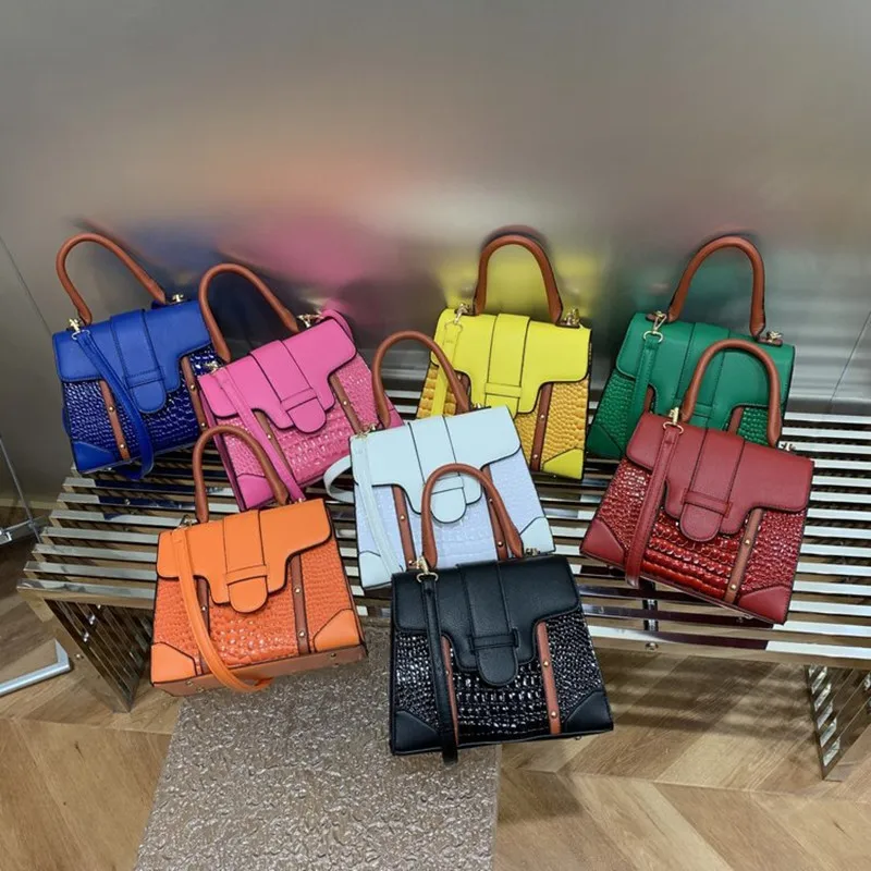 New Fashion Tote Bag, Handbag, Saddle Bag, Postman Bag, Single Shoulder Diagonal Straddle Women's Bag y2k mini sac a main