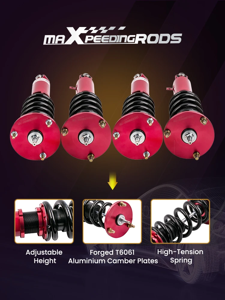 

24 Ways Damping Adjustable For Toyota Supra MA70 Soarer GZ20 MZ20 GT Limited Shock Strut Absorbers Coilovers Spring Kit