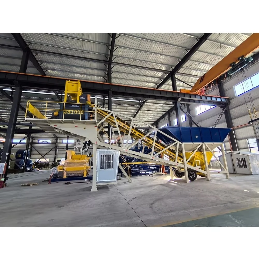 

Factory 2026 New Mini Portable Mobile 60 Cubic Meters Per Hour Concrete Batching Mixing Plant Customized Customized