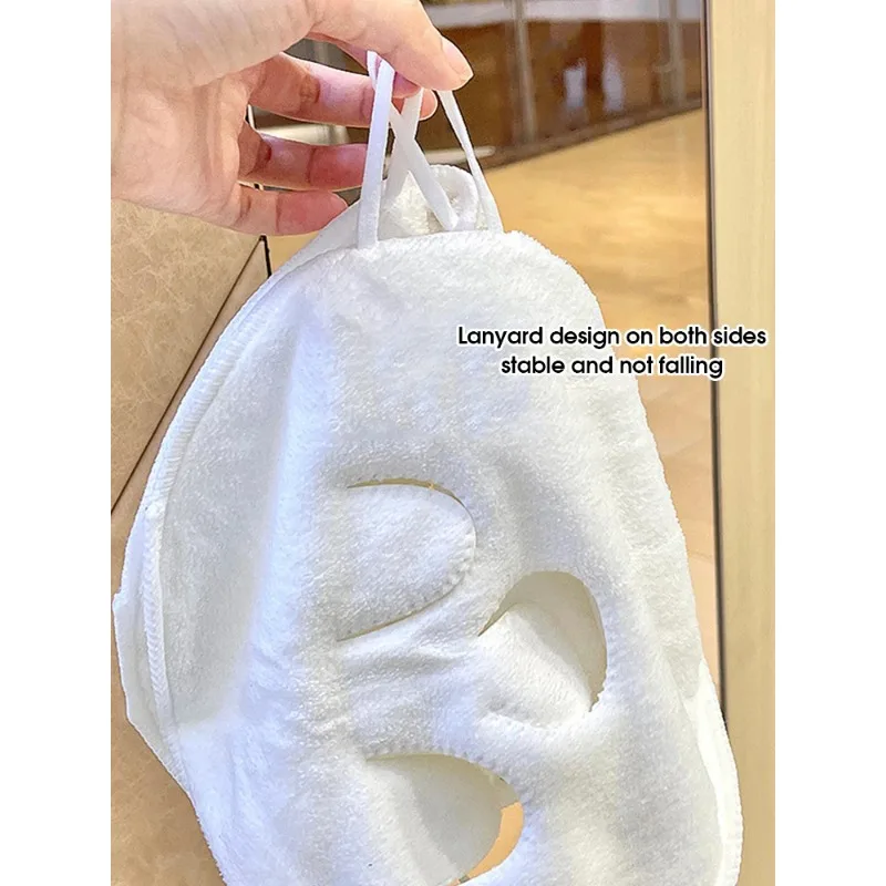 Hot compress towel hanging ear soft skin-friendly steam heating cold hot wet compress irrigation face towel compress face towel