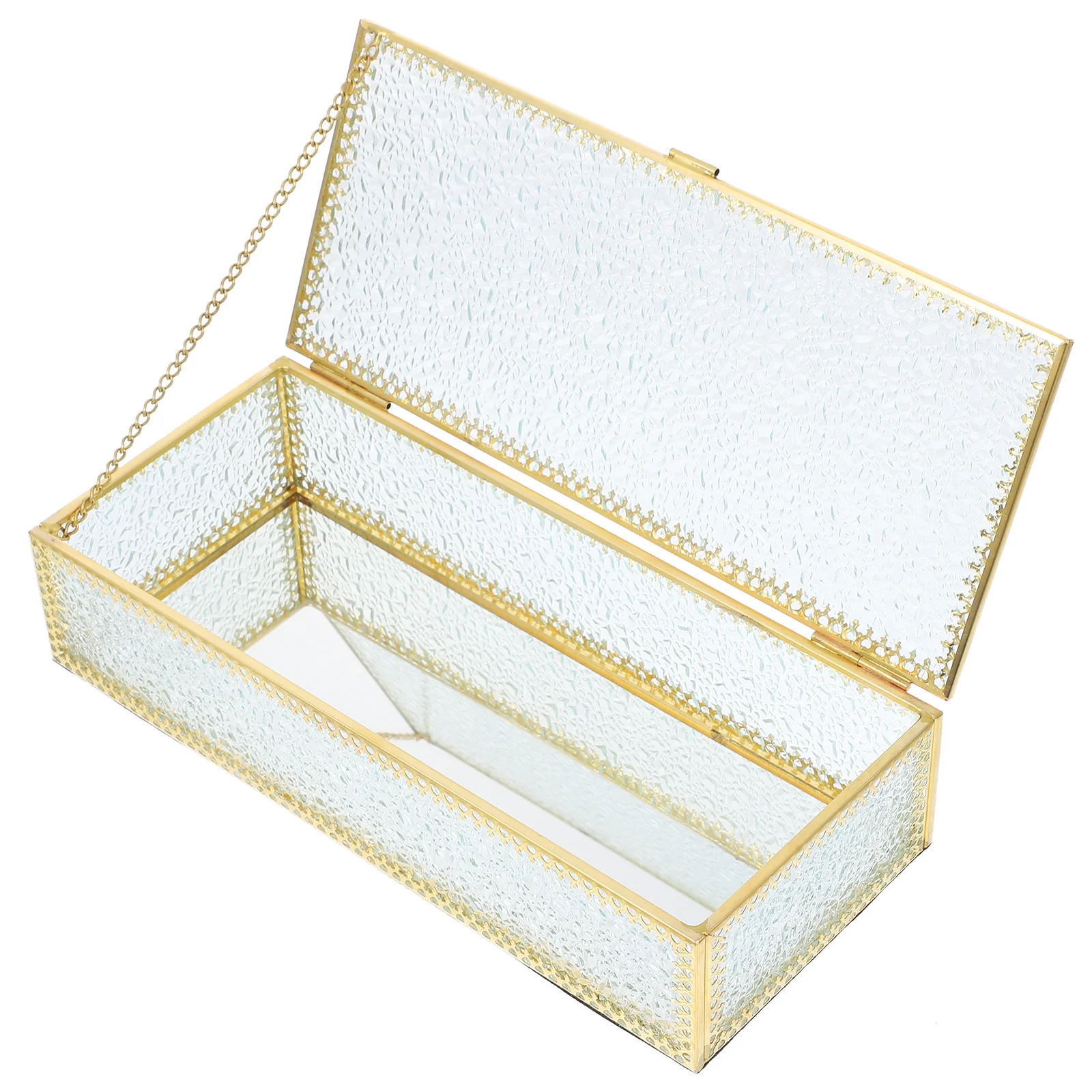 

Компактная железная стеклянная шкатулка для драгоценностей, органайзер, ожерелье, серьги, футляр для хранения, домашний дисплей, футляры для хранения ювелирных изделий