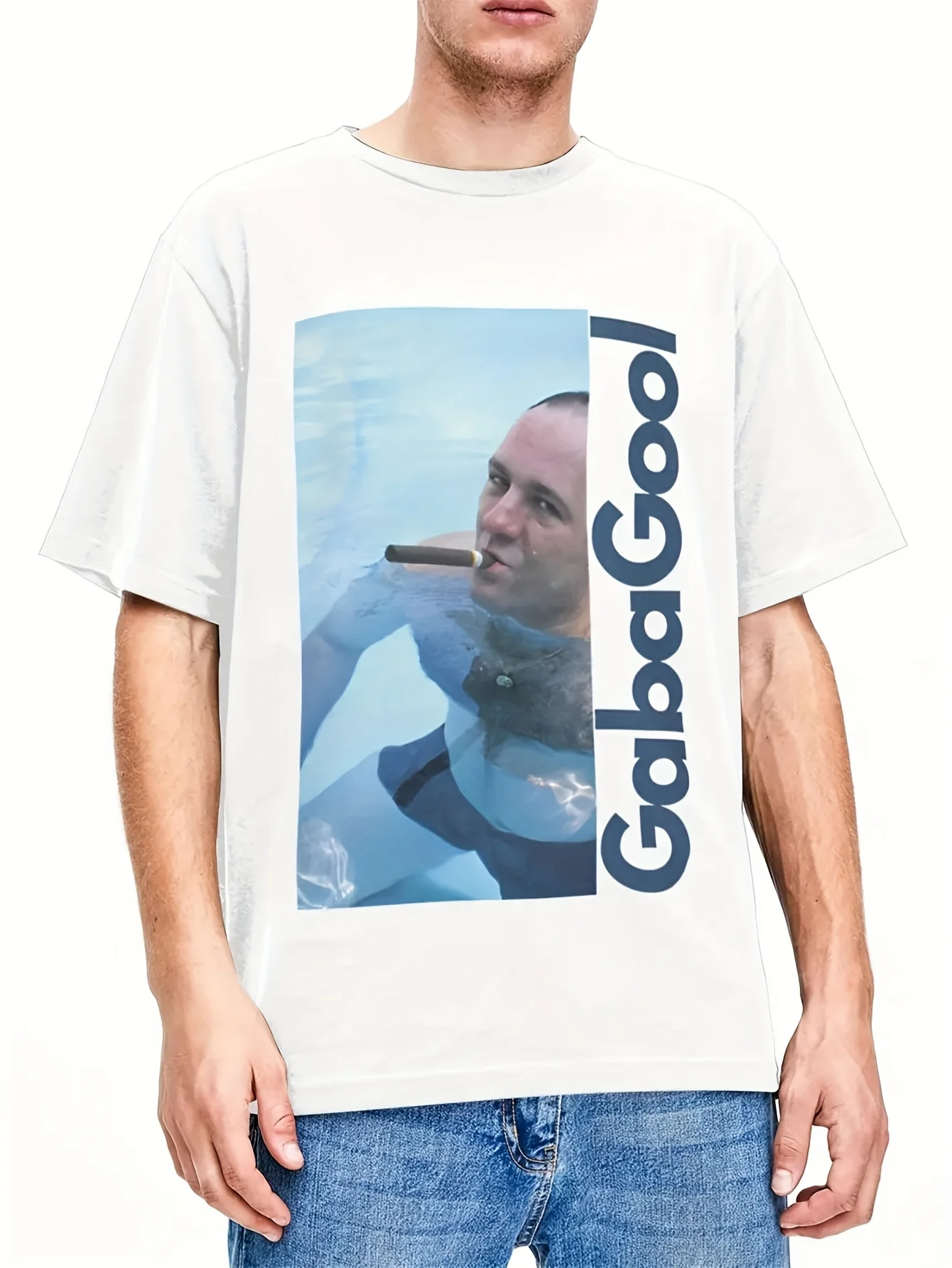 Gabagool توني سوبرانو الاشياء تي شيرت الرجال النساء خمر المسلسلات التلفزيونية فيلم القطن الخالص تي شيرت الياقة المستديرة قصيرة الأكمام هدية فكرة