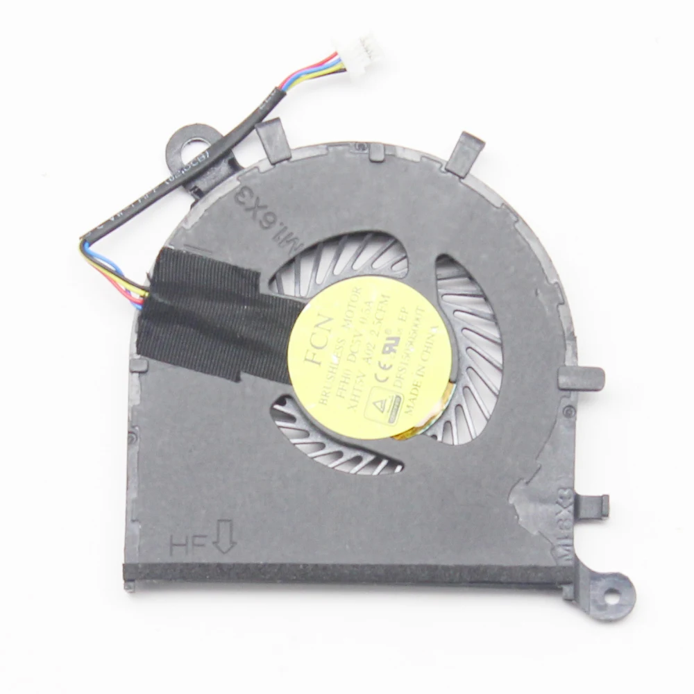 New CN-0XHT5V for XPS13 9343 9350 9360 P54G Seires Fan Laptop CPU Cooling Fan DC28000F2F0 FFH0 DC5V 0.5A 0XHT5V XHT5V