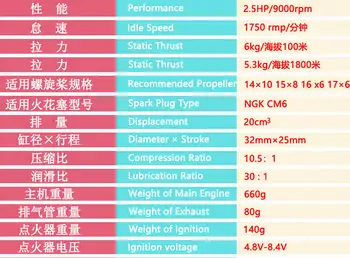 DLE 原廠全新 DLE20RA 20CC 汽油發動機,適用於遙控模型,二衝程單缸後排氣自然吸氣 8 最佳銷售 汽油遙控車 - №2