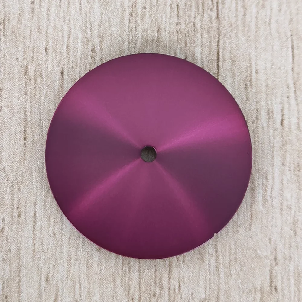 Quadrante in scala da 28,5 mm adatto per movimento NH35/NH36/7S/4R Accessori per la modifica dell'orologio di qualità luminosa verde