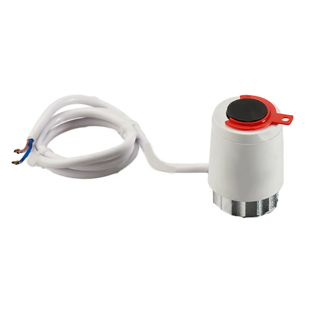 Electric Thermal Actuator Floor Heating Thermostatic Actuator Heating Radiator Valve 230V Normally Closed NC M30x1.5mm