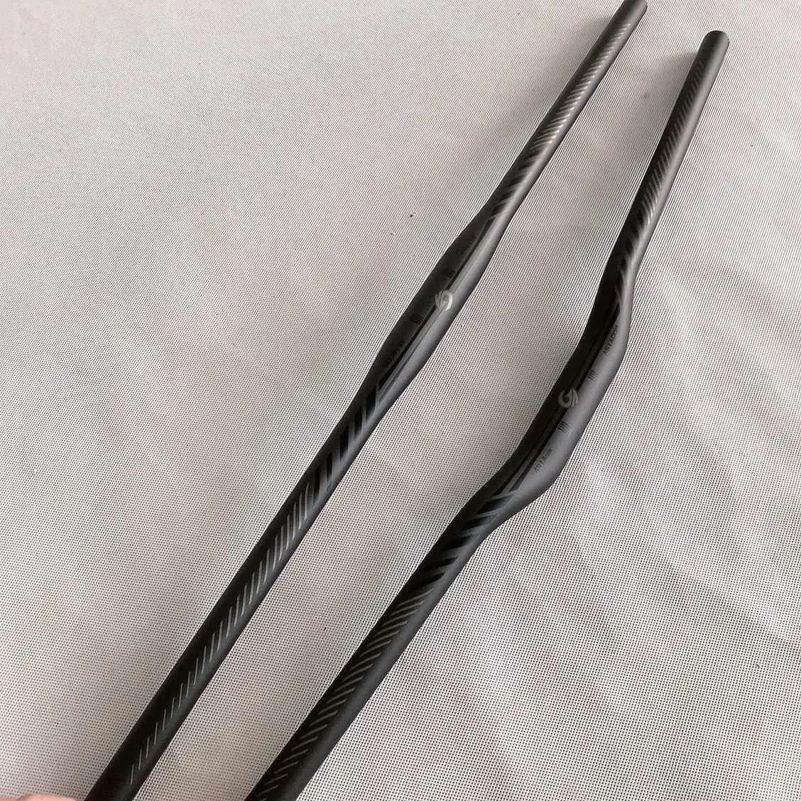 

Newest gray silver ASIACOM Mountain Bike Matt UD full Carbon fibre bicycle handlebar carbon MTB handlebar light parts