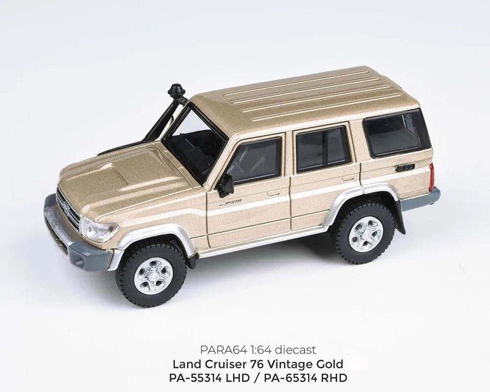 Para6464 1/64 Scale LandCruiser 76 Diecast Alloy Toy Cars Simulation Model For Collection gift