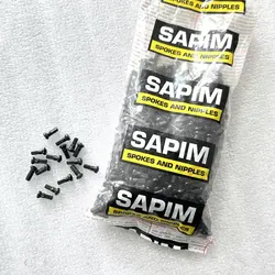 GENUINE SAPIM Up side down LOCK NIPPLE Shidden  14G  2.0X12MM ALUMINIUM ALLOY