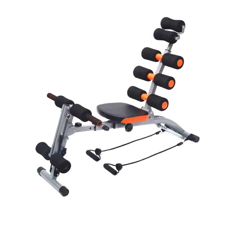 

6-in-1 Abdominal Wheel Home Gym Core Strength Training Fitness Equipment