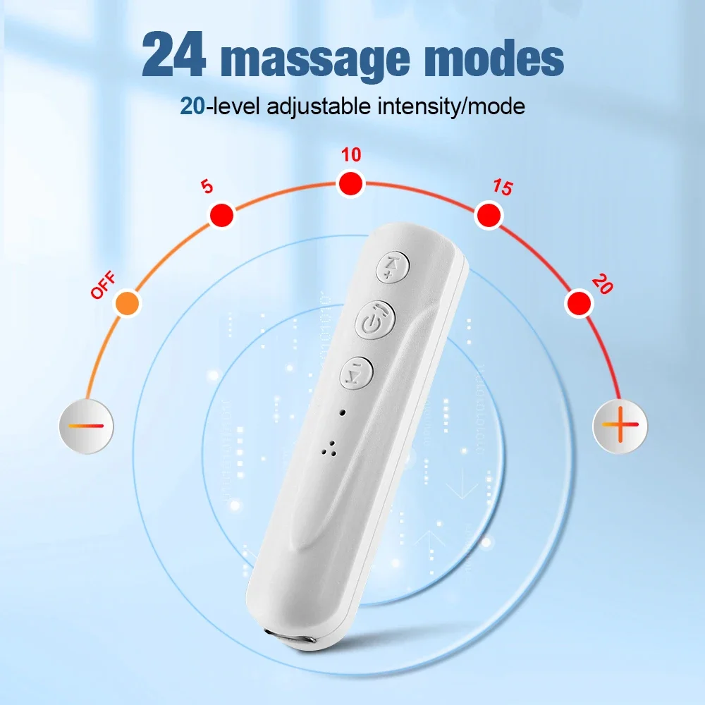 20 Modes Pulse Tens Acupuncture Massager Tools Mini Electric Body Massage Kit EMS Stimulator Full Body Relax Muscle Therapy