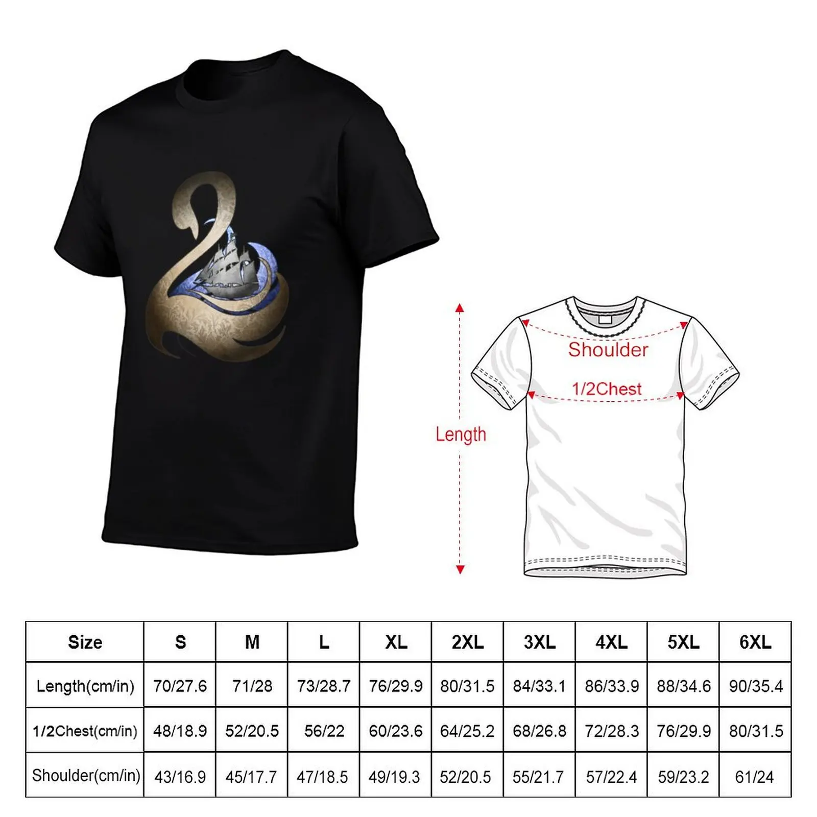shirts Captain Swan t for T-Shirt man t funny shirts cotton funny cotton
