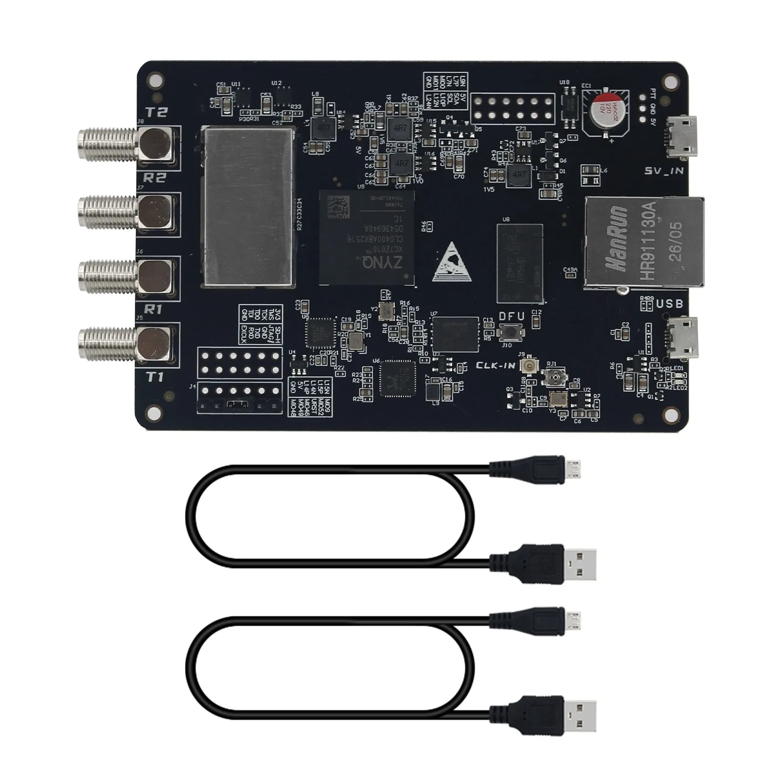 PLUTO + SDR Transceiver Radio Device 70MHz-6GHz Software Defined Radio (without Enclosure) For Gigabit Ethernet Micro SD Card