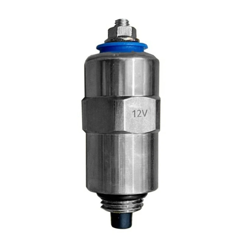 Cut Off Stop Solenoid Valves 12/24V Stop Solenoid Valves Easy Instllation RE54064 7185-900W 7167-620A 9009049 7180049