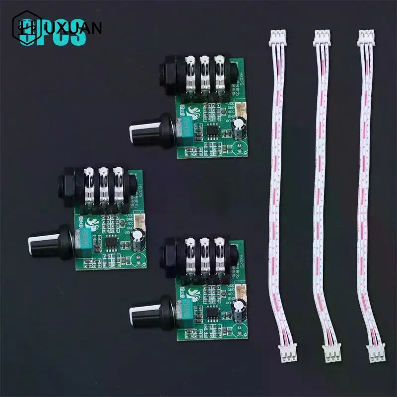 【W】1/2/3pcs High-Impedance TL072 12V Guitar Instrument Signal Amplifier Operational Amplifier Preamp Board