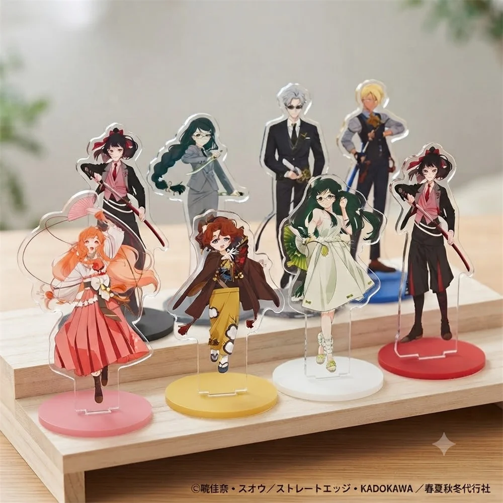 15CM NEW Anime Agents of the Four Seasons Acrylic Keychain Model Cosplay Characters Ornament Accessories Good Collection Gifts