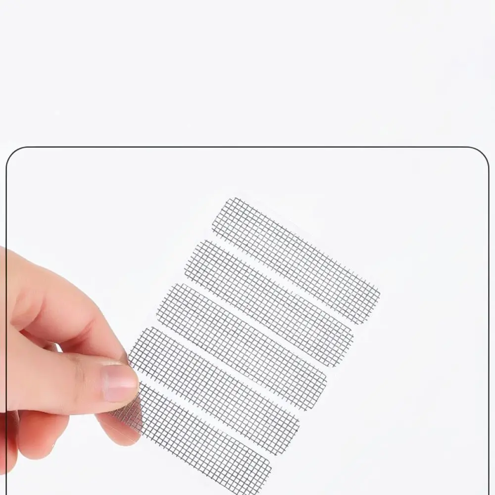 Window Screen Repair Patch Strong Adhesive Mesh Tape For Door Drainage Hole Anti Mosquito Insect Net Repairing Sticker