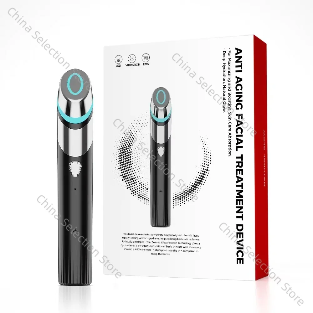 

Beauty Instrument EMS Micro-current 5th Gear, Facial Massager, Skin Care Introducer, Pore Convergence Beauty Instrument