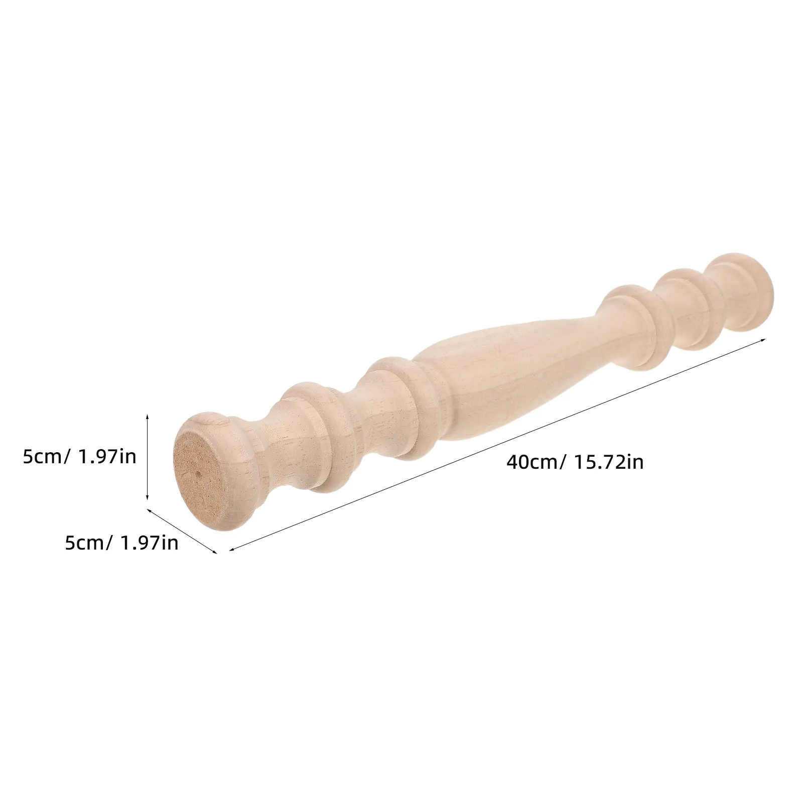 Carved Wood Railing Pillars Indoor Stair Posts Roman Column Woodworking Spindle Balusters For Staircase Interior Diy Furniture