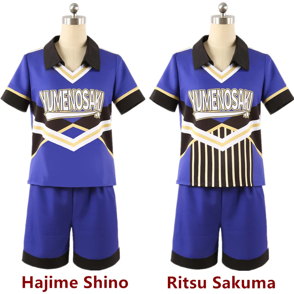 Ensemble Stars Fight! Yumenosaki Academy Sports Festival 2 Hajime Shino Ritsu Sakuma Uniform Cosplay Halloween Costume