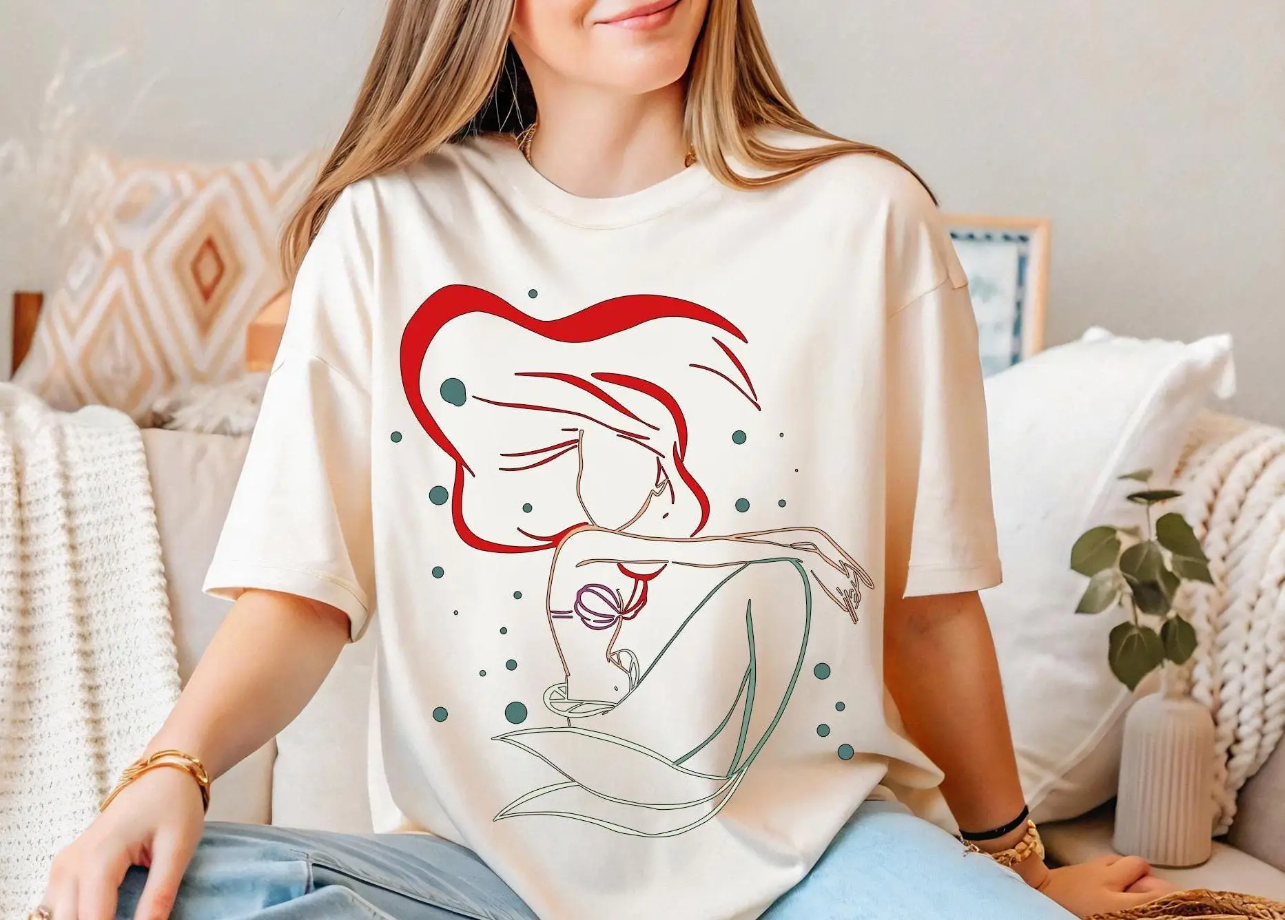

Ariel Shirt Disney Ariel Shirt Little Mermaid Tee Disney Princess Ariel Shirt WDW Family Vacay Tee Disney Trip Tee