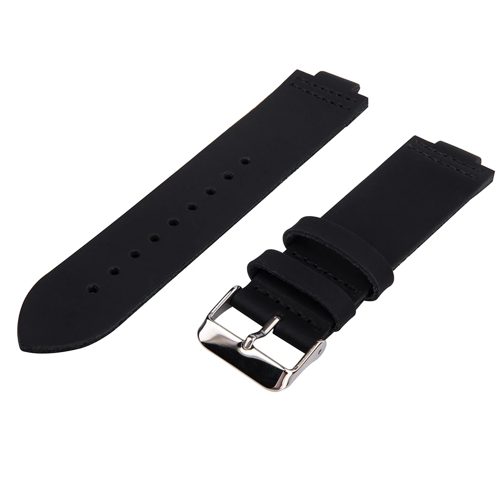 BOBO BIRD Silicone Watchbands 12 16 20 22mm Leather Watch Strap Stainless Steel Buckle Customized