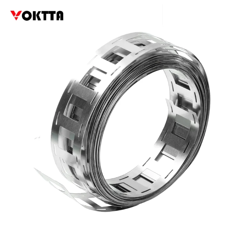 

5m Spot Welding Machine 2P Nickel Strip Nickel-Plated Steel Strip For 18650 Battery Pack Spot Welder Nickel Strip Connector