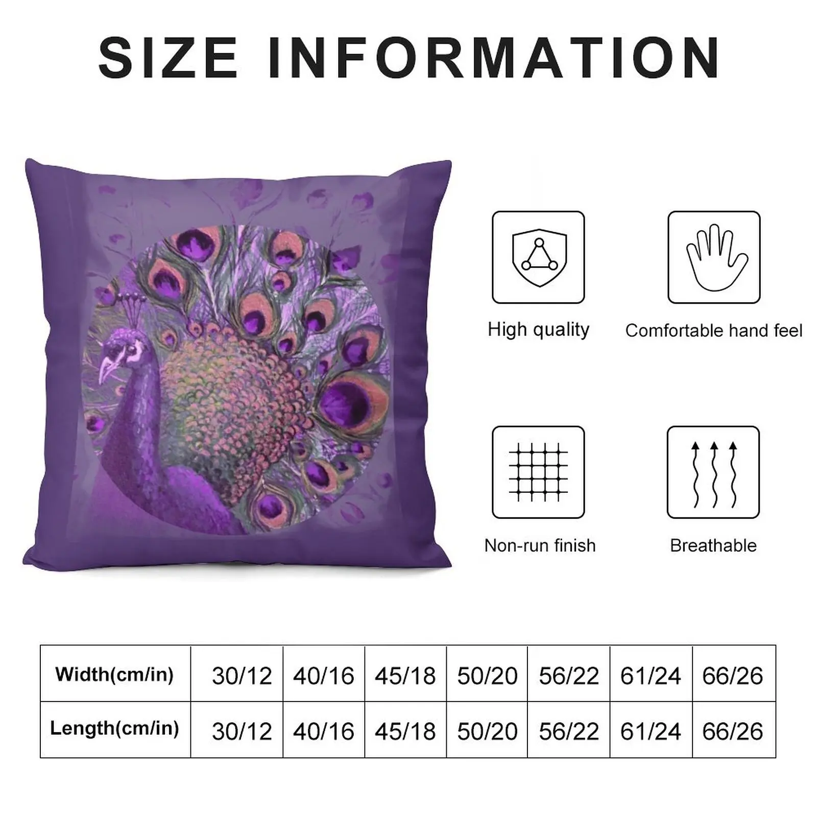 Purple Peacock Circle Throw Pillow Cushions For Children christmas ornaments 2025 pillow