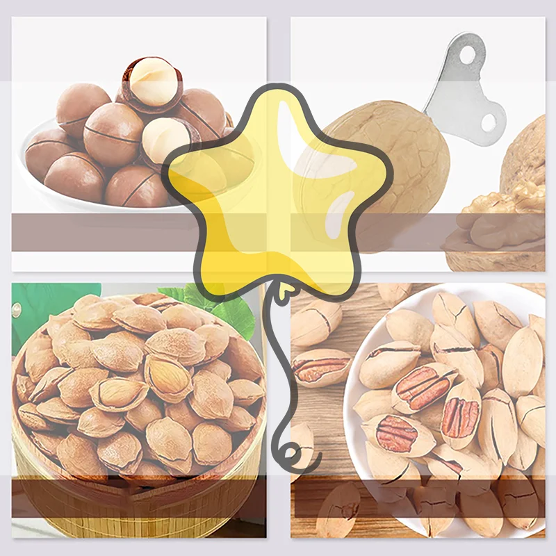 

10/20PCS Macadamia Nut/Walnut/Almond/Pecan Practical Nut Shell Opener For Household Use Nut Shelled Small Tool