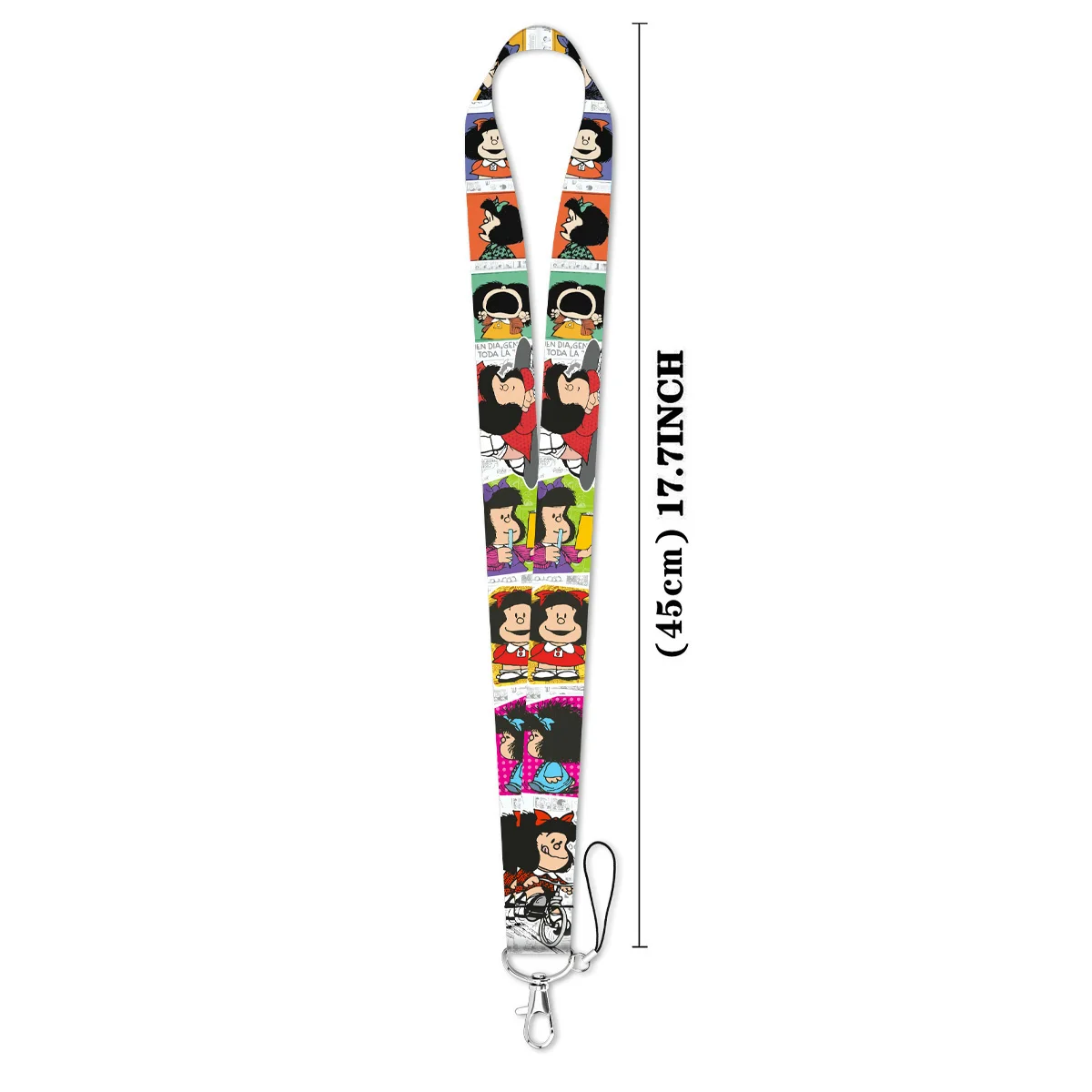 Cartoon-Mädchen-Ausweishalter, niedliche Lanyards für Schlüssel, Umhängeband für Kartenabzeichen, Fitnessstudio, Schlüsselanhänger, Schlüsselanhänger, Zubehör, Geschenke – Detail 1