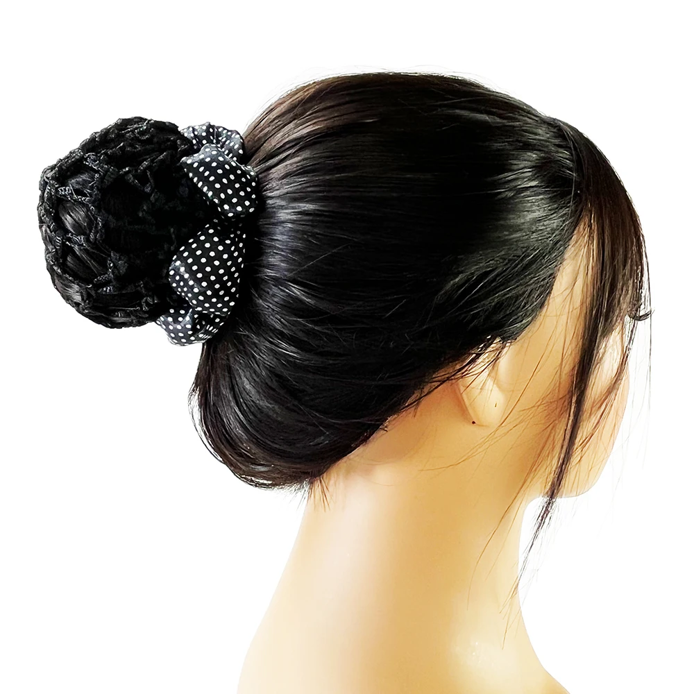 Bowknot Haar Net Ballett Reif Elastische Band Knospe Haar Net Für frauen – Detail 5