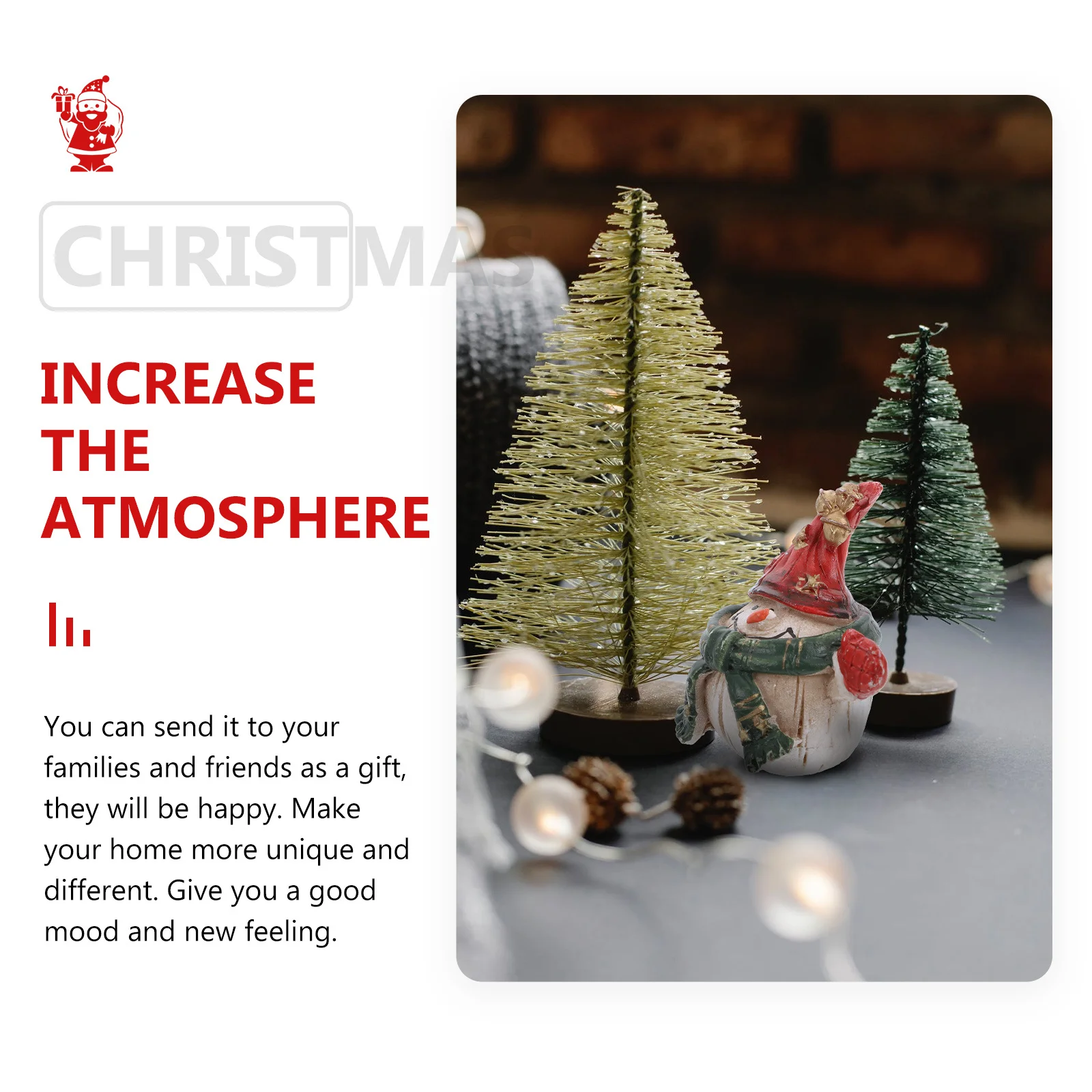 

1Pcs Christmas Snowman Decor Resin Home Ornament Cute Scene Decoration Festive Atmosphere for Dining Room Wedding Party