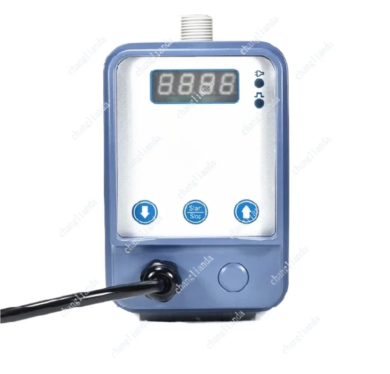 Electromagnetic Diaphragm Metering Pump Acid Resistant Dosing Unit For Sewage Disinfectant And Car Wash Liquid Treatment
