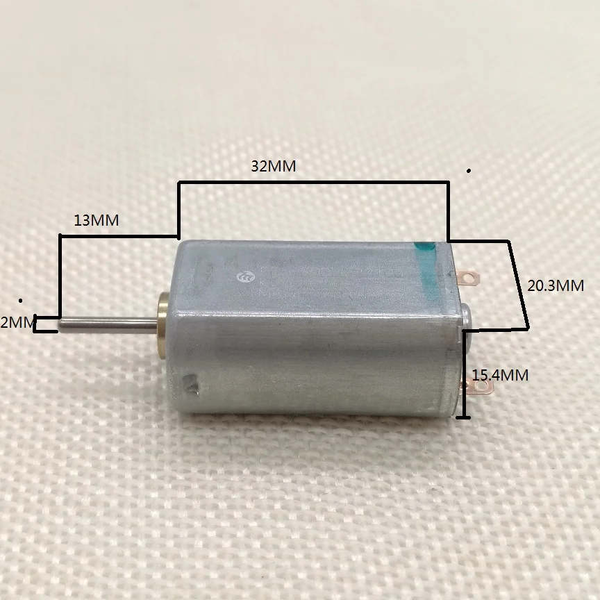 1PCS FF-180PH-22100 180 Small DC Motor 12VDC 19500RPM Large Torque for Electric Toothbrush/Hair Clipper