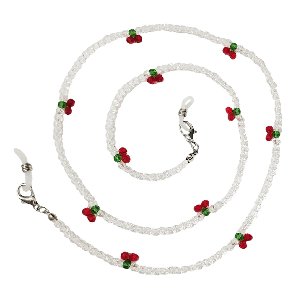 

Belt Cherry Mask Chain Glasses Lanyard Plastic Multifunction Anti Lost Eyeglass