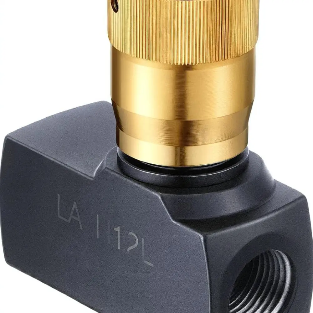 Manual Hydraulic Throttle Valve Speed Regulator Component For Industrial Machinery Hydraulic System Piping