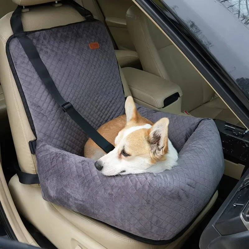 

Pet Travel Carrier Elevated Dog Bed Bucket Medium Large Dog Travel Car Seat