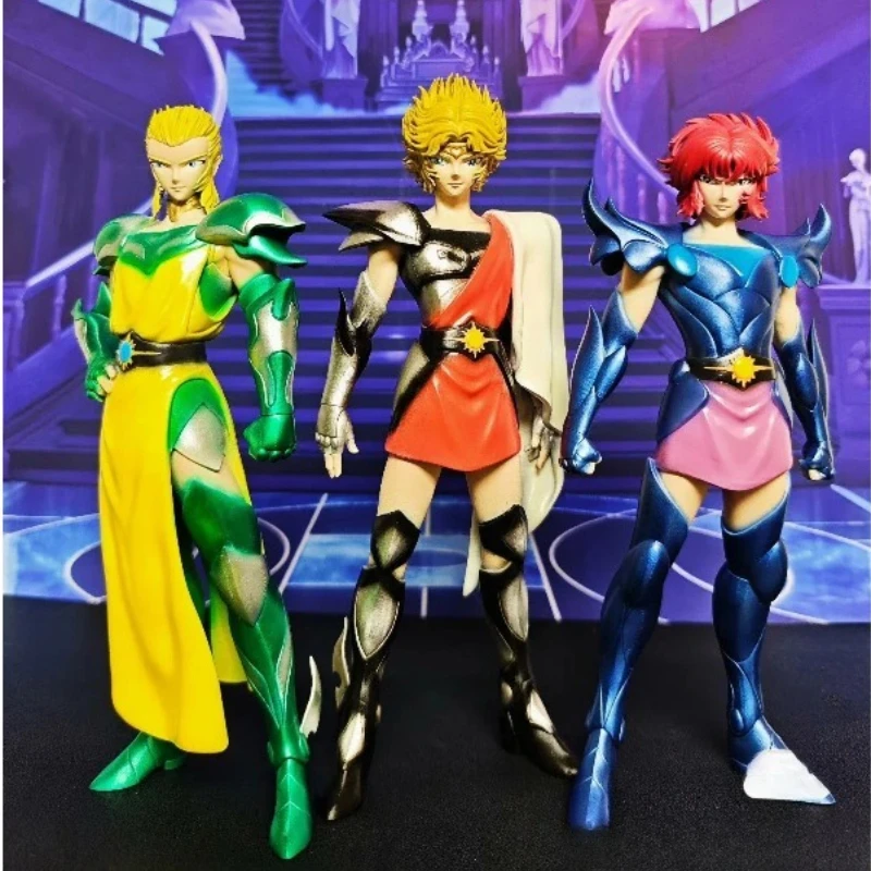 

Ручная работа Saint Seiya Abel & His Corona Saints Resin Statue Model — Altar Ashlesha, Coma Berenice, Lynx Jaoh Figures