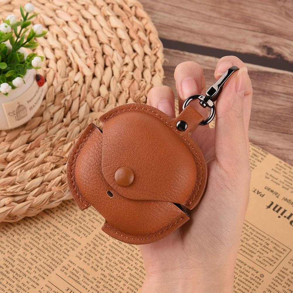 حافظة جلدية ريترو لهاتف Xiaomi Redmi Buds 6 Lite غطاء على طراز الأعمال سماعات أذن لهاتف Redmi Buds6 Lite سماعة شل مع خطاف