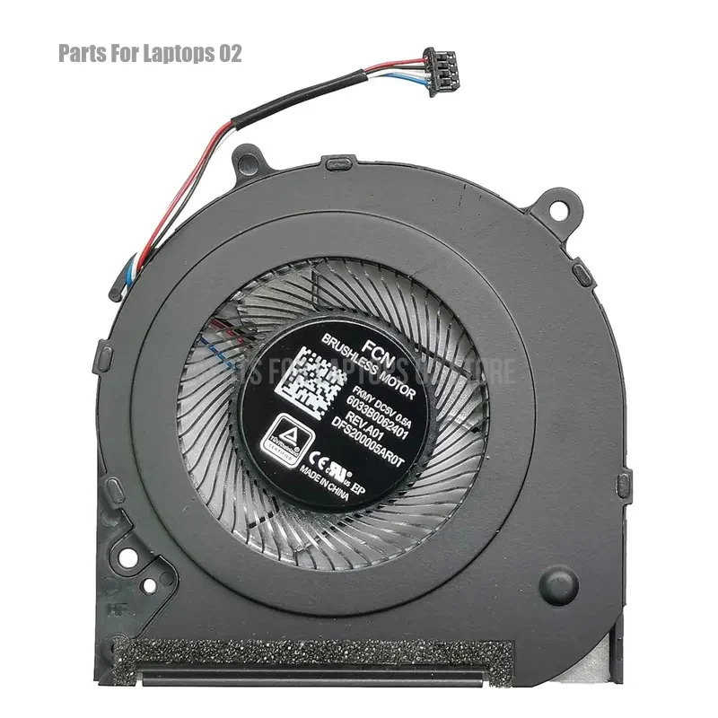 L For HP Pavilion 240 G7 246 G7 14-CF 14-CK 14-CM 14-DK 14S-DK 14S-CF 14S-DP L23189-001 Laptop Replacement CPU Cooling Fan