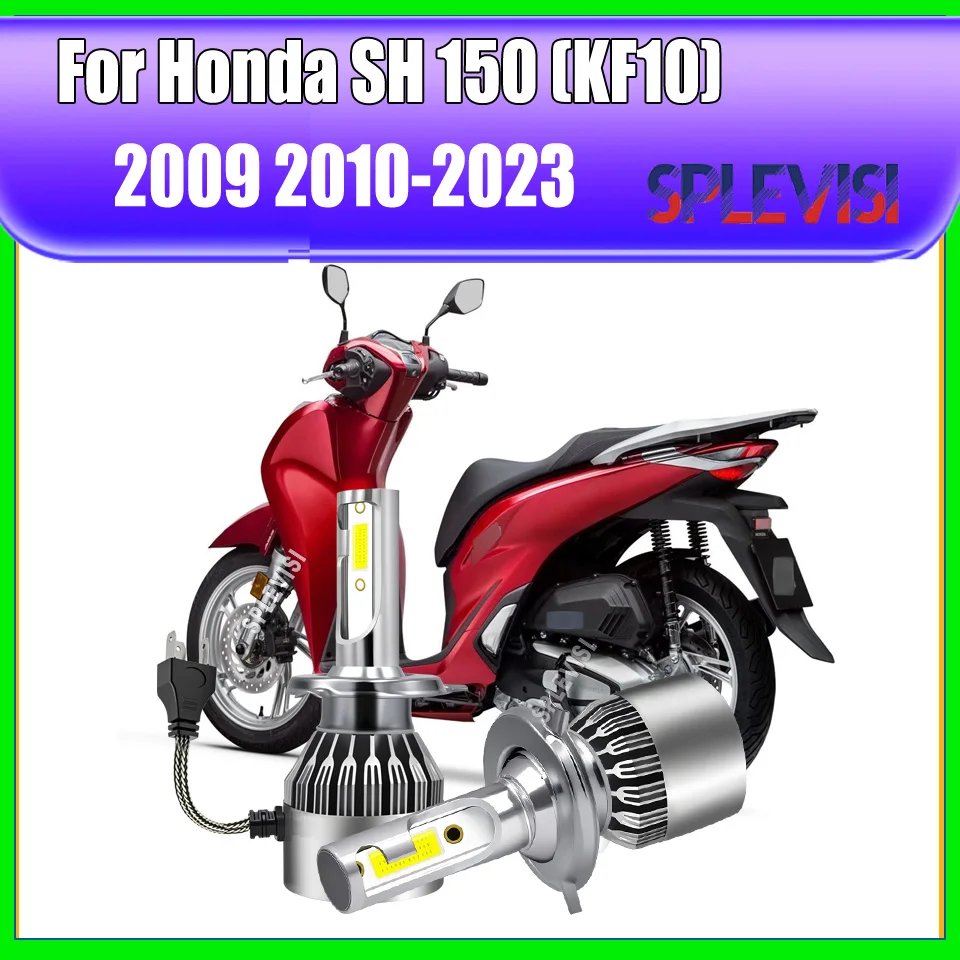 

H4 HB2 led Headlights -upgraded from ordinary halogens For Honda SH 150 (KF10) 2009 2010 2011 2012 2013 2014 2015 2016 2017-2023