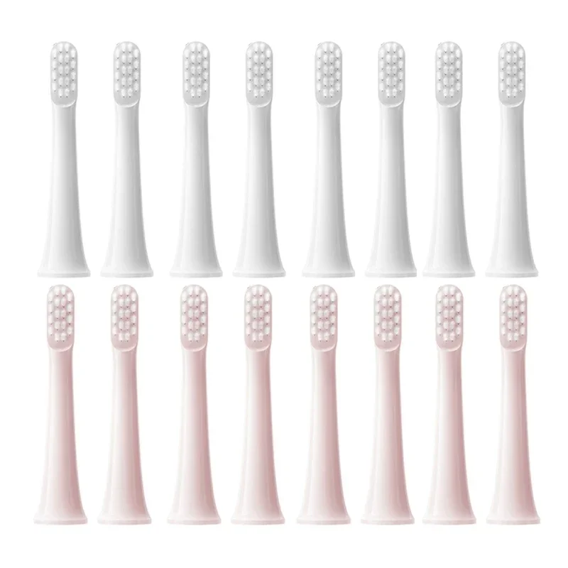 

12PCS For XIAOMI MIJIA T100 Replacement Brush Heads Sonic Electric Toothbrush Vacuum DuPont Soft Bristle Suitable Nozzles