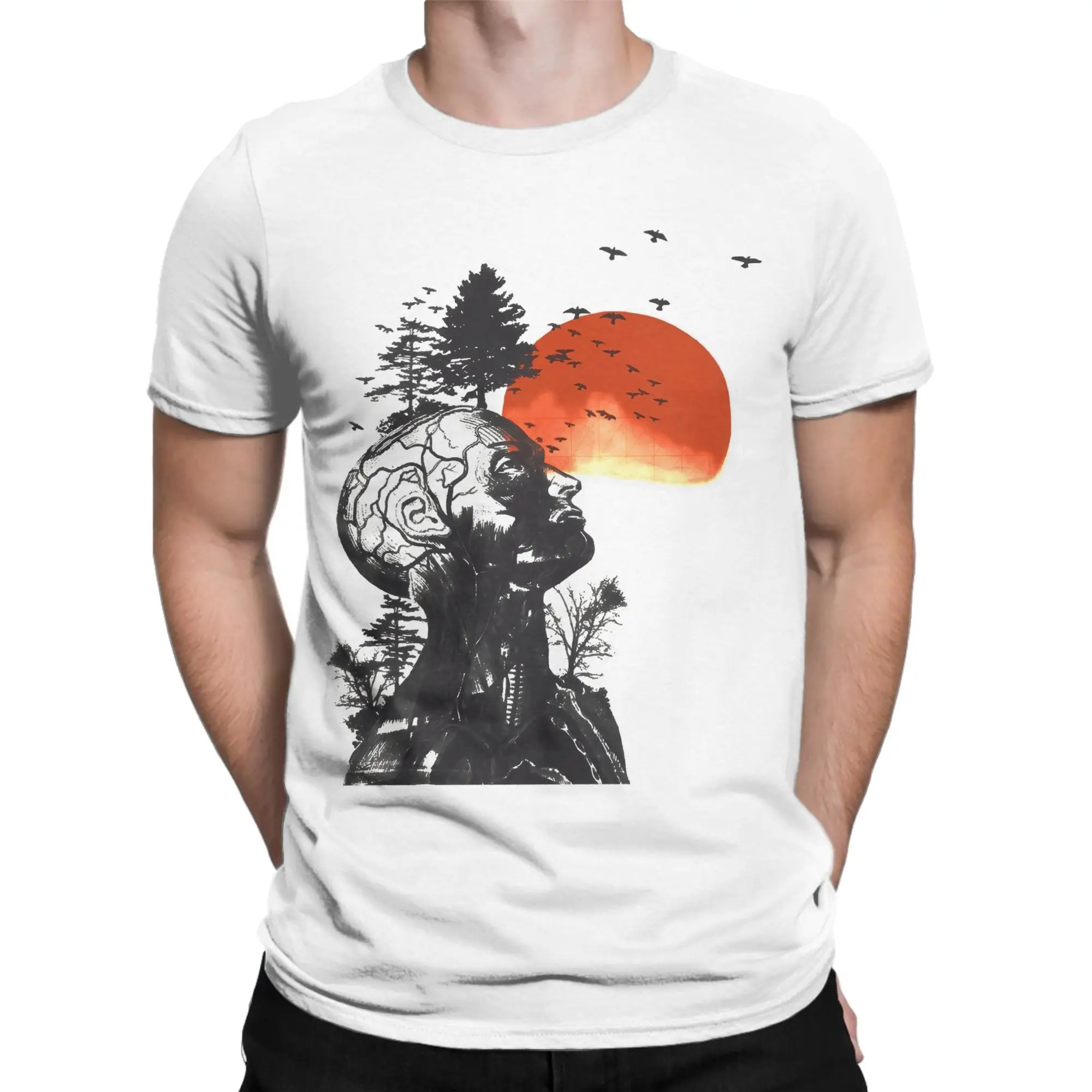 Alan Hangover T-Shirt Summer  Trendy Cool T Shirts Adult Pure Cotton Round Neck Plus Size Tees Short Sleeve Street Style Tshirt