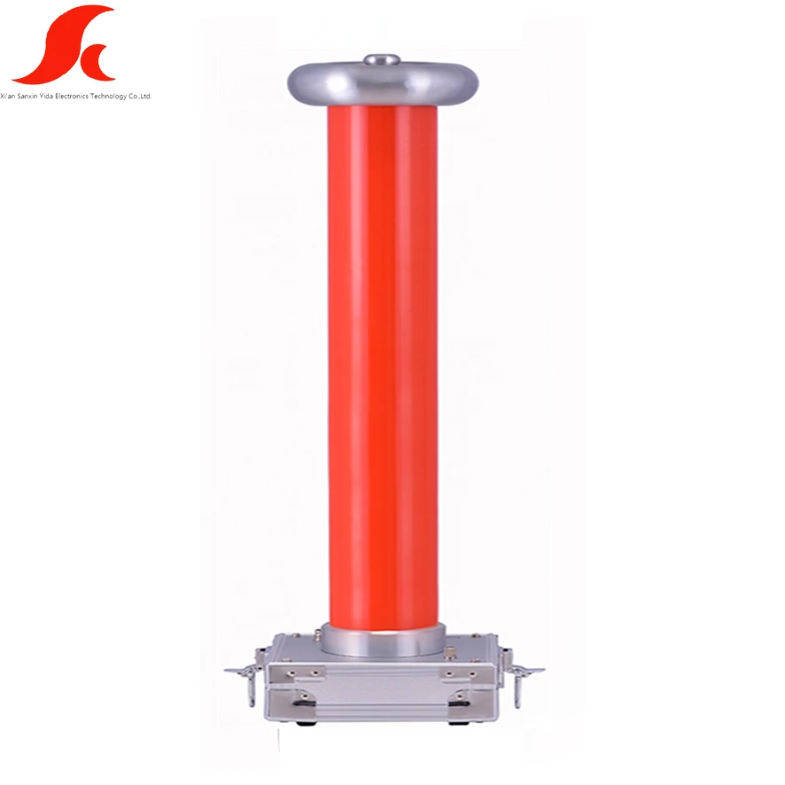 AC/DC High Voltage Kilovolt Meter Capacitive Voltage Divider Digital Electronic Power Unit 1 Year Warranty AC 1.0% DC 0.5%