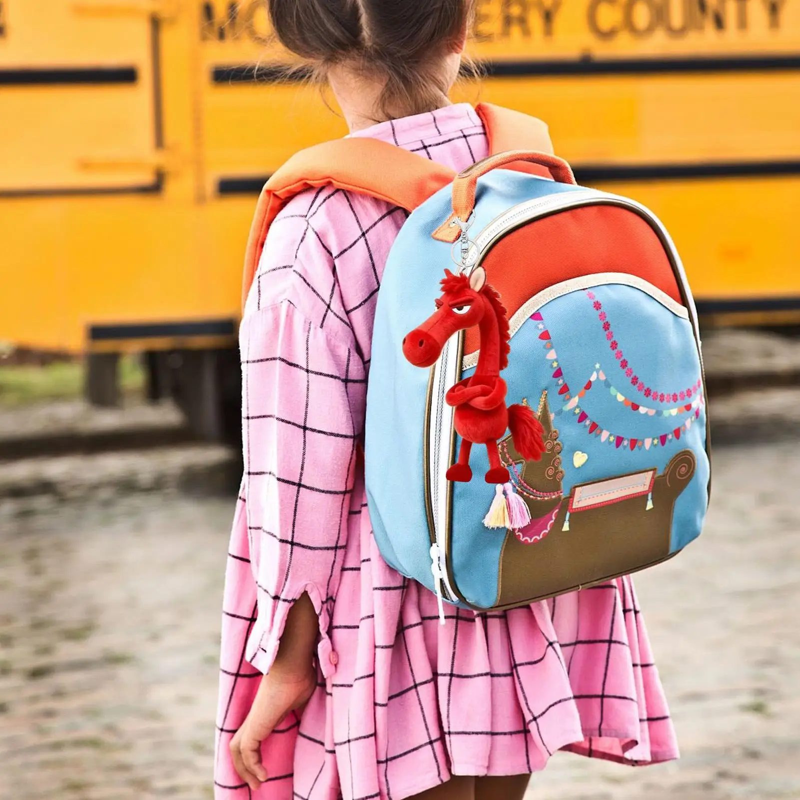 Plush Keychain 2026 Cute Mascot Key Chain Small Stuffed Keychain Pendants For Backpack Wallet Luggage Rearview Mirror Phone