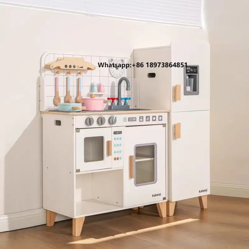 

Children's Simulation House Kitchen Toy Set Girls Cooking Kitchenware High-end Creative Birthday Gift