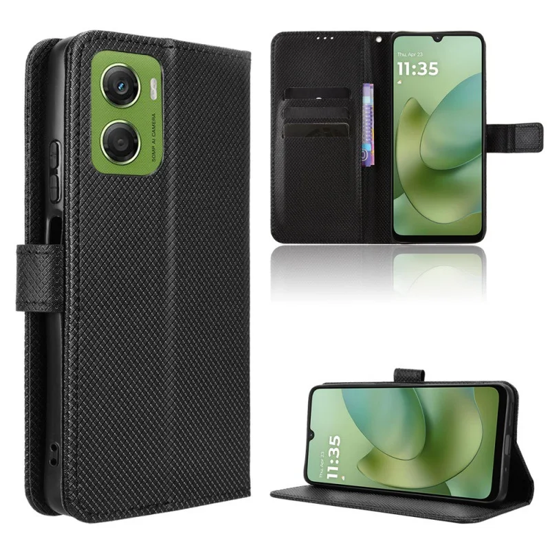 Кожаный чехол-кошелек на руку для Kyocera KY-51D Digno SX5 BX2 Android One S10 Basio Active3 Torque Flip Cover с отделениями для 3 карт и функцией телефона